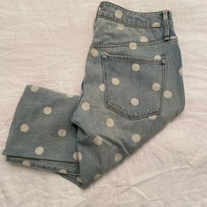 Marc Jacob polka dot skinnies